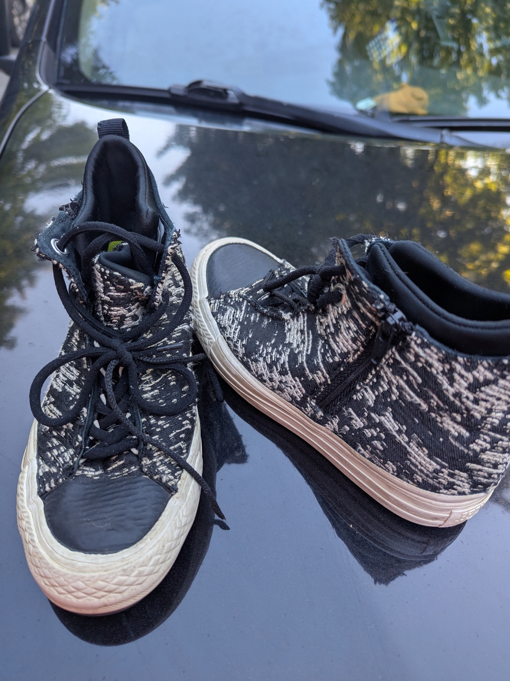 Converse Chuck Taylor All Star Selene Winter Knit high-top sneakers